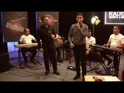 Davit & Levon Zaqaryan - Axuryan Get (Sharan) Guest in RADIO JAN USA (Live)