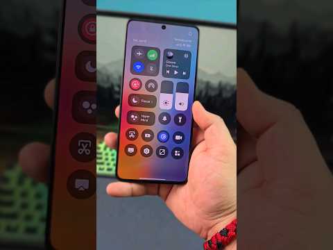Apple iOS 18 Control Center on Xiaomi HyperOS😍😍