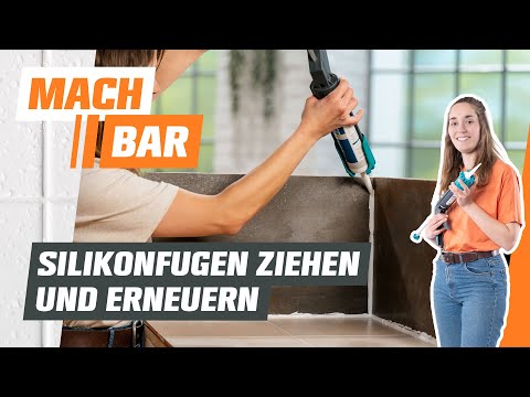 Applying and renewing silicone sealant | OBI