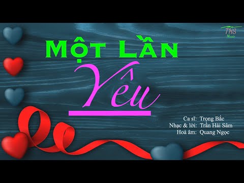 Một lần yêu Sheet - Trọng Bắc