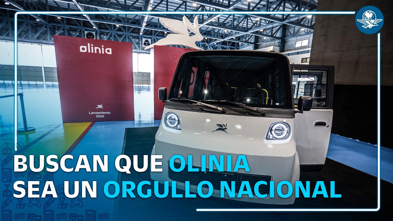Así es Olinia: el vehículo diseñado para soportar inundaciones y terracería, además de seguro y bara