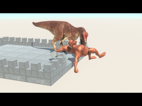 SKY ARENA ALLOSAURUS vs EVERY UNIT - Animal Revolt Battle Simulator
