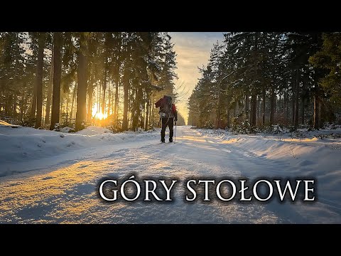 A lonely winter camp under the ROCKS