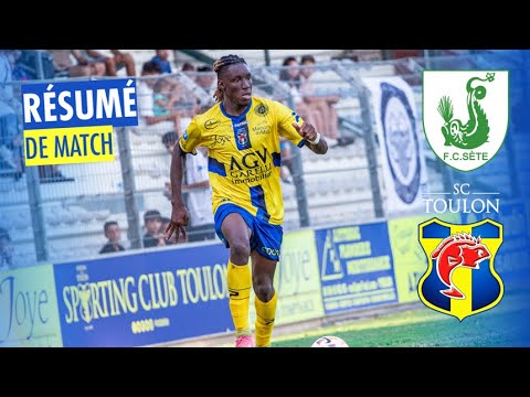 Résumé de match 22/23 - J3 : FC Sète 34 vs SC Toulon (0-2)