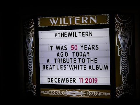 Video Souvenir for The Beatles White Album Tour at the Wiltern on December 11, 2019