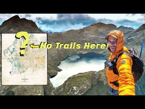 Overnight at the Unknown Lake Left Off The Maps