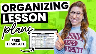 How I Organize My Lesson Plans for Every Unit | Falling in Love With Teaching Again Vlog 68