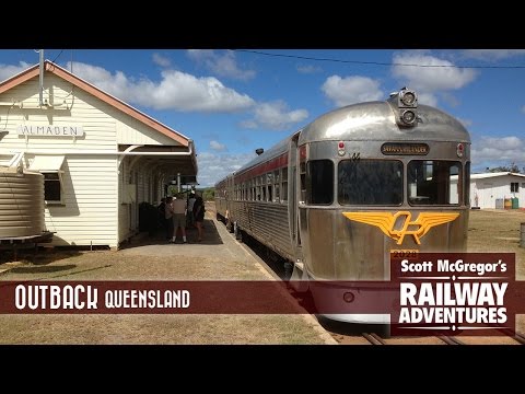 Queensland Rail Tours on the Spirit of the Outback Steam Train