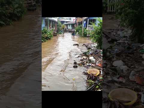 #RioSanJuan El rio San Juan invade las calles de El Castillo, 11 de septiembre 2026 #news