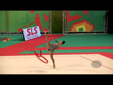 DUSSAN Lina (COL) - 2022 Rhythmic Worlds, Sofia (BUL) - Qualifications Ribbon