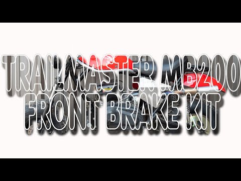 TrailMaster MB200 Mini Bike Hydraulic Front Brake Kit