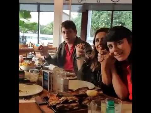 ALMOÇO | FERNANDA BRUM, LIZ LANNE E EYSHILA | Isaac Brum orando