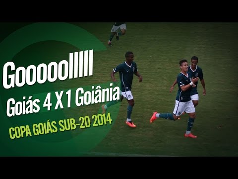 Confira os gols do Verdão! Goiás 4 x 1 Goiânia - Copa Goiás Sub-20