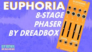 Video thumbnail for Dreadbox Euphoria (8-Stage Phaser, FM Synth, LFO) + 3 Patch Ideas by Beat Brothers