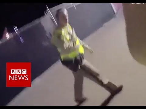 Las Vegas shooting: Bodycam footage released – BBC News