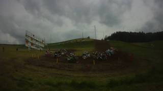 preview picture of video 'MXRS Willisau 2010 Sidecar-Cross Start 1. lauf'