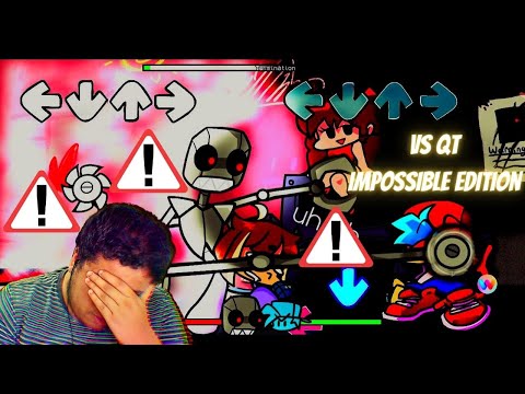 This FNF MOD humiliated me! | FNF vs QT [IMPOSSIBLE EDITION] !!!