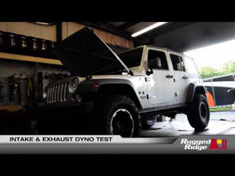 Rugged Ridge Intake Exhaust Dyno Test