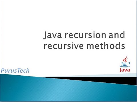 Recursion And Recursive Methods_part 31_java Tutorial For Beginners