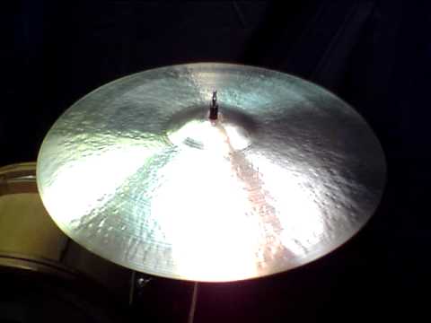 20 Kontroversial Ride 1978g - Handcrafted cymbals by Craig Lauritsen.MOV