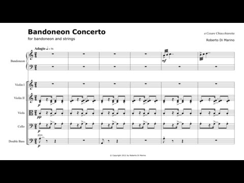 Roberto Di Marino - Bandoneon Concerto (1st mov)