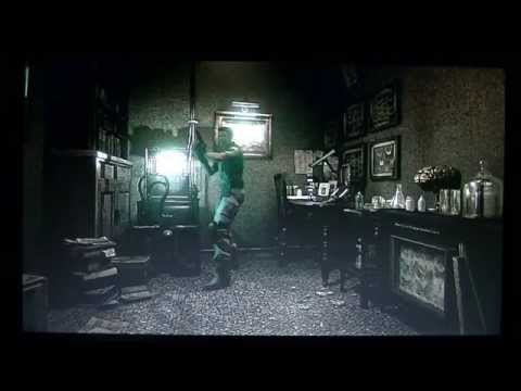 Resident Evil Remastered (Chris) playthrough pt25 Fish Hook/Lure Puzzle