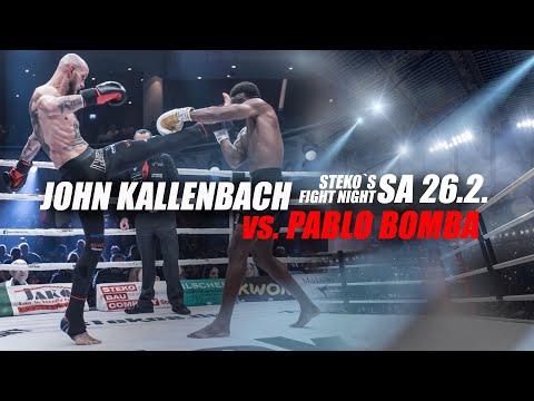 SFN 26.02. - Pablo Bomba (CH) vs. John Kallenbach (GER) WKU World Title
