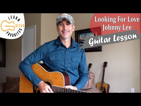 Looking For Love - Johnny Lee - Guitar Lesson | Tutorial