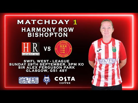 HIGHLIGHTS: Harmony Row 0-5 Bishopton Ladies - SWFL West Match 1 - 29/09/24