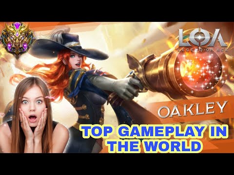 93% Win Rate 👿OAKLEY👿Perfect Play! - Top 1 Global Lancelot by Crypticz - Mobile Legends ace!!!.. 😮