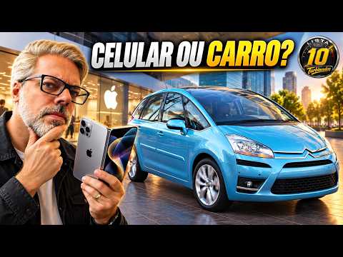 10 CARROS PARA COMPRAR COM O PREÇO DO NOVO IPHONE DUO