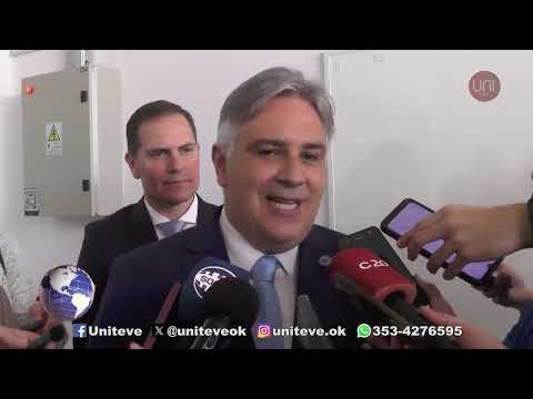 El gobernador Martín Llaryora en Villa María