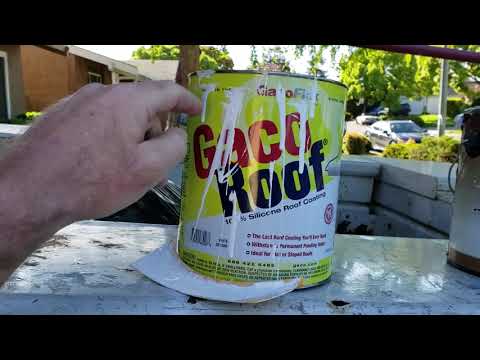 RV Roof coating