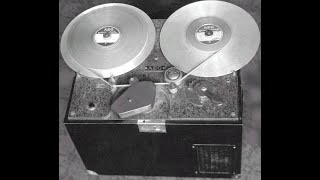 First tape recorded with 1934 AEG Magnetophon prototype