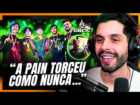 PLAYHARD REAGE A LOUD x PAIN fazendo a MELHOR FINAL da HISTÓRIA - CBLOL DA ZUEIRA