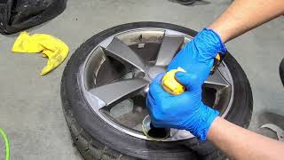 DIY Curb Rash REPAIR... Audi S4 wheel!!