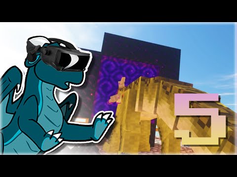 GaroShadowscale Furry - MINECRAFT VR Walkthrough Gameplay Part 5