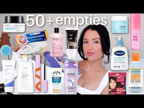 50+ products I've used up! EMPTIES...would I repurchase?