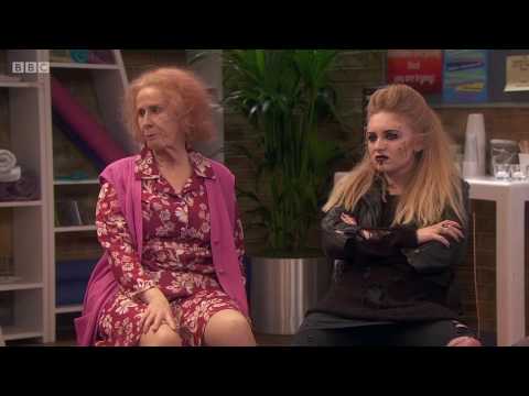 Catherine Tates Nan S01E01 Nanger Management courtesy of the BBC