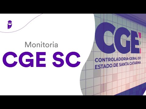 Monitoria CGE SC -  Como revisar e praticar com questões no pós-edital