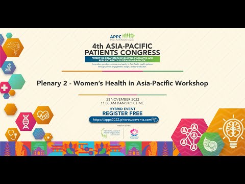 Plenary 2 - Making an Impact in Women's Health - A Call to Action Workshop