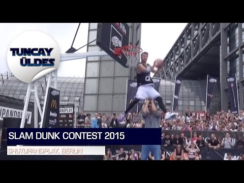 Jordan Kilganon and Rafal Lipek with an "EPIC BATTLE" at the #Shutupandplay Slam Dunk Contest 2015