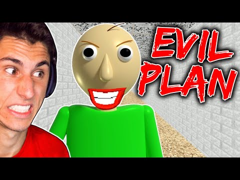 Baldi Has an EVIL PLAN! | Baldi's Basics
