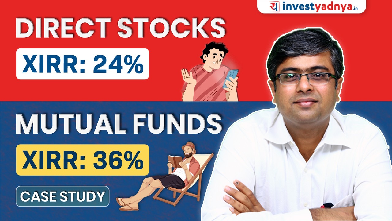 Stocks vs Mutual Funds | Why My Answer is Always the Same? | Case Study by Parimal Ade