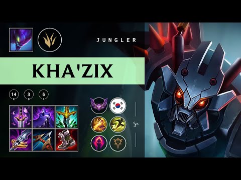 Kha'Zix Jungle vs Sylas - KR Master Patch 25.23