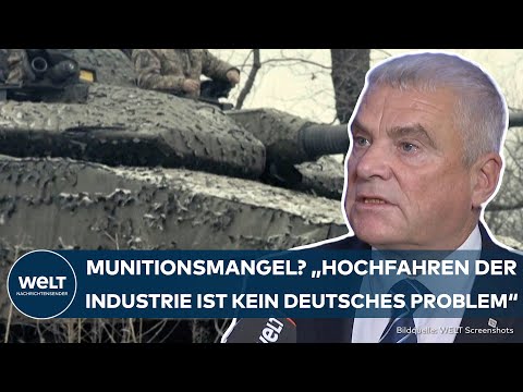 BERLINER SICHERHEITSKONFERENZ: Munitionsmangel! "Hochfahren der Industrie kein deutsches Problem"