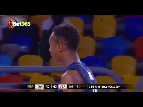 加拿大飞人！18届第一人RJ Barrett U19世锦赛38+13+5带领加拿大击败美国队