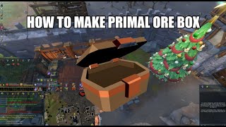 How to make Primal ore box | Runescape 3