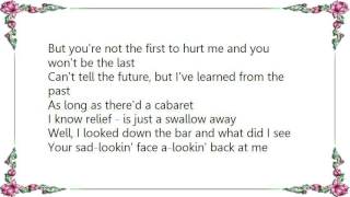 George Jones - Relief Is Just a Swallow Away Lyrics