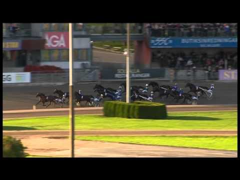 La course de la Finale des Masters du Trot à Solvalla